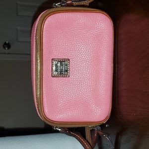 Dooney and Bourke Pebble Grain Pink Crossbody bag